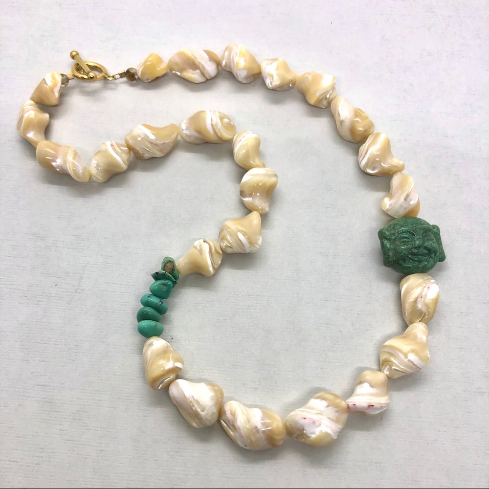 Shell and Turquoise necklace
